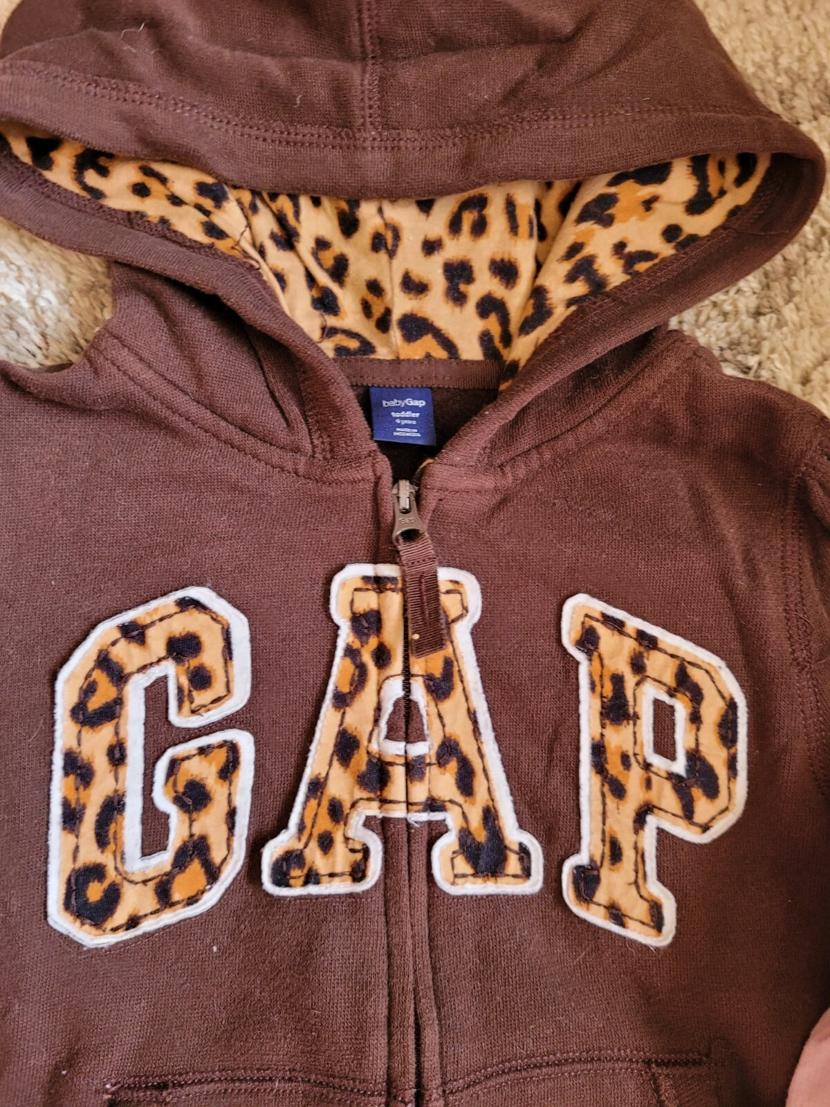 GAP SHEETAH HOODIE
